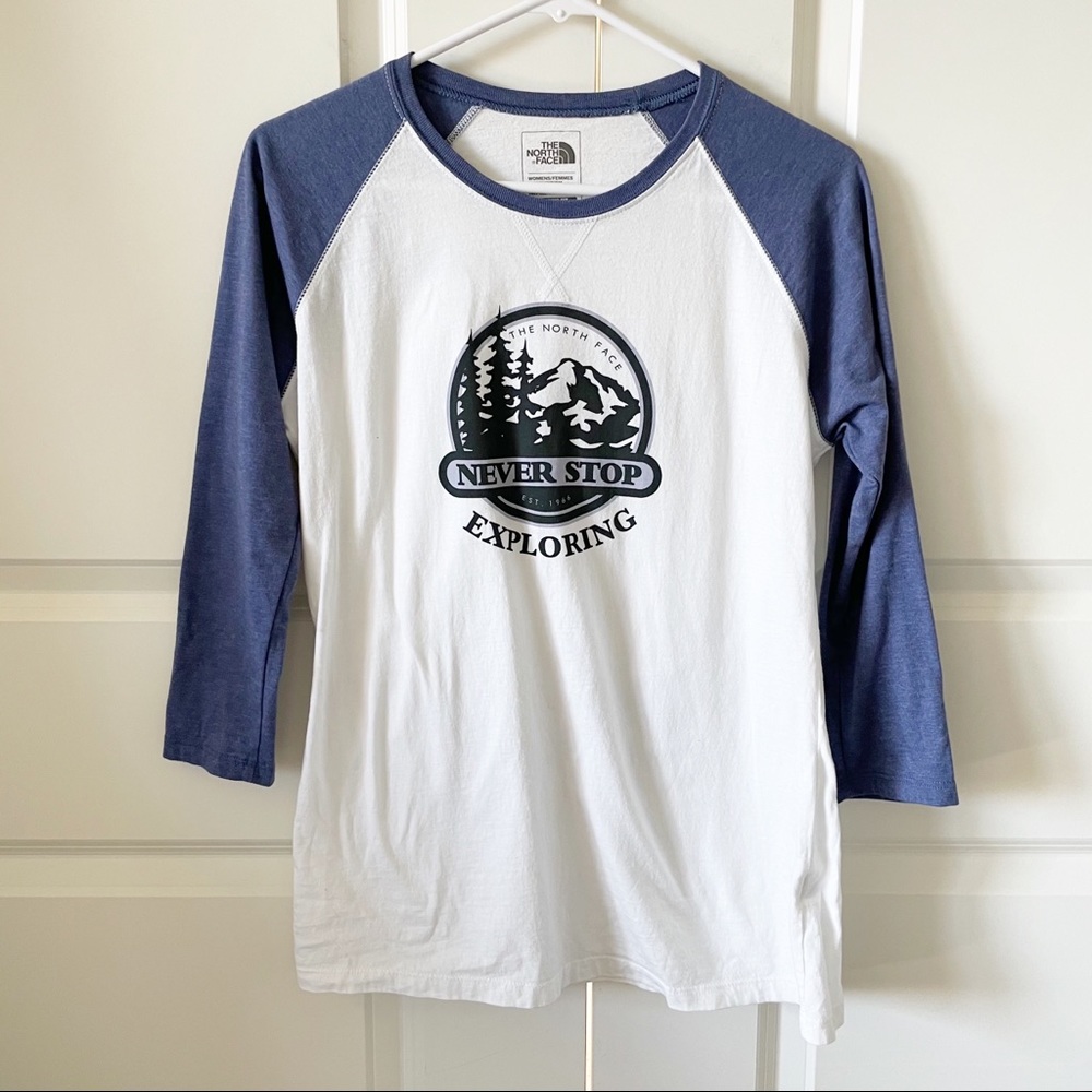 The North Face Never Stop Exploring Baseball Tee